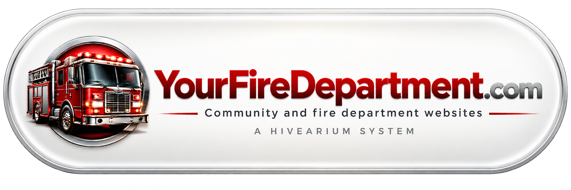 YourFireDepartment.com — community and fire department websites, a HIVEARIUM system